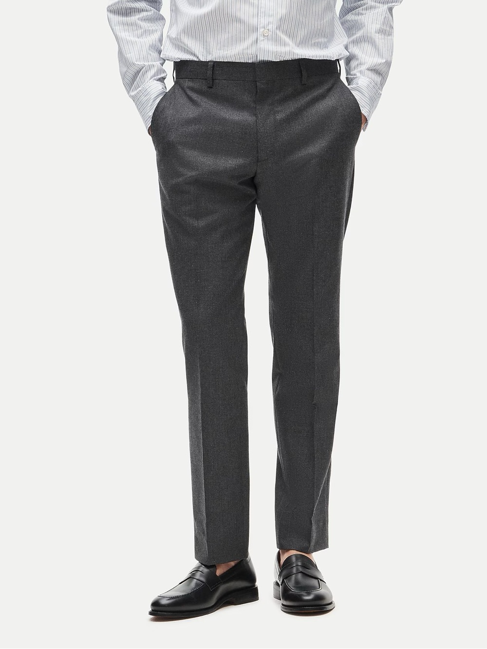 J. CREW Ludlow Slim-fit suit pant in English cotton-wool blend 33 $248 BH231